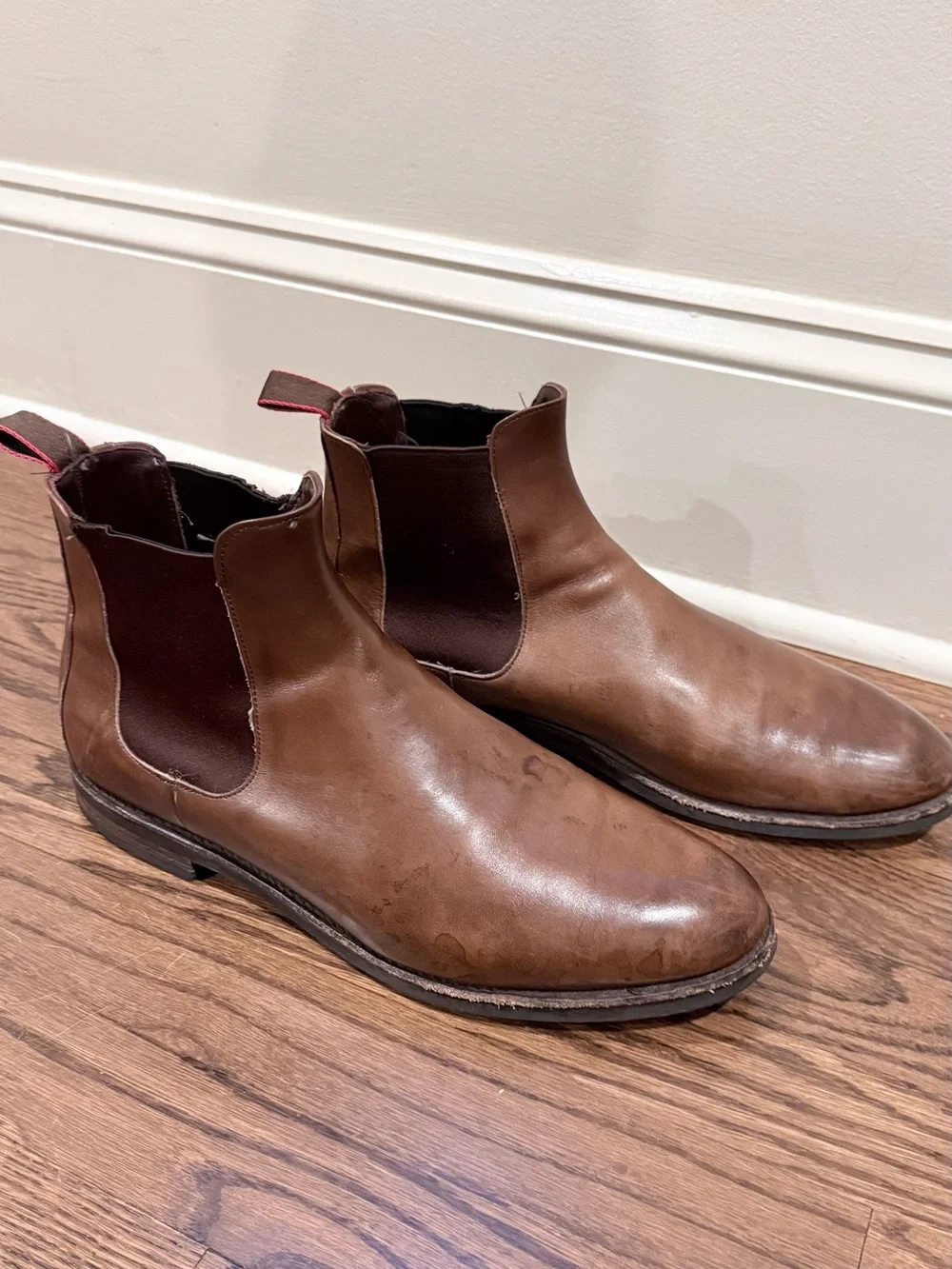 Allen Edmonds Brown Leather Chukka Boots